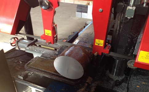 浦北卧式带锯床加工时出现明显振荡如何排查？